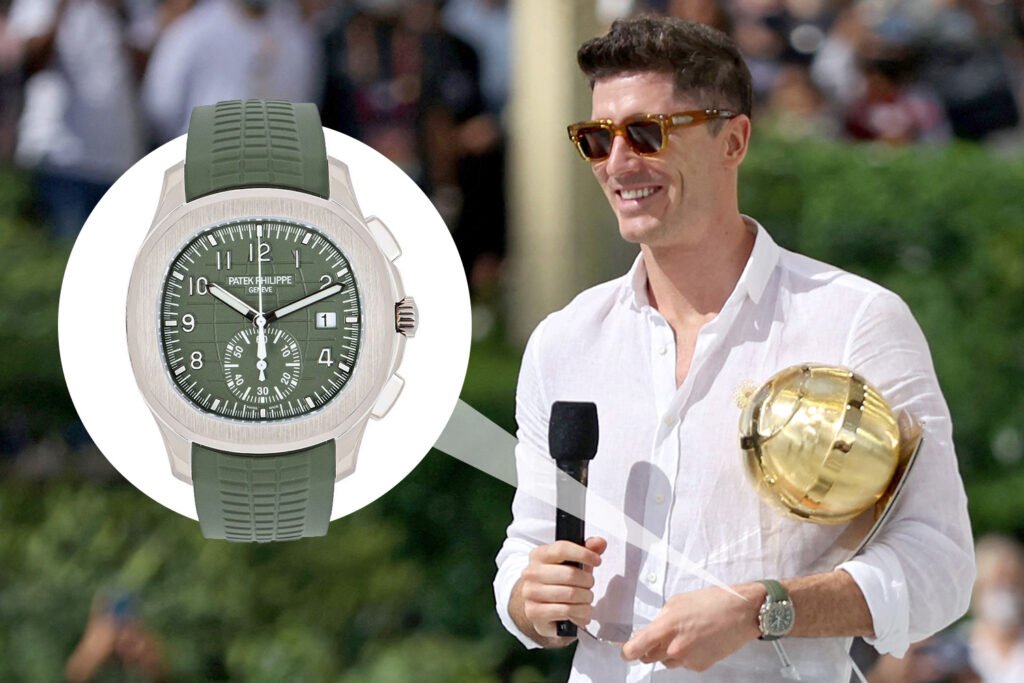 Robert Lewandowski Wears Amazing £170K Luxury Watch to Dubai in a Dazzling Display of Style and Success…