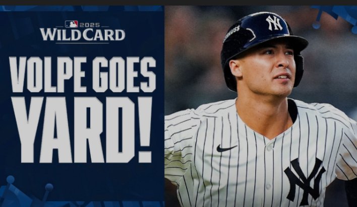 Volpe’s Heroic Home Run Fails to Save Yankees in Heartbreaking 2025 MLB Wild Card Loss