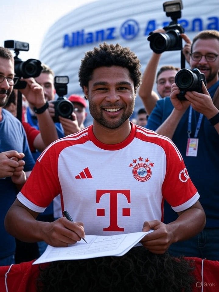 BayBREAKING: Bayern Munich Star Serge Gnabry Edges Closer to New Deal Amid Contract Talks