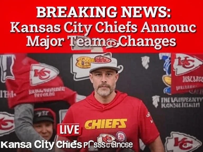 BREAKING NEWS: Kansas City Chiefs Announce Major Team Changes
