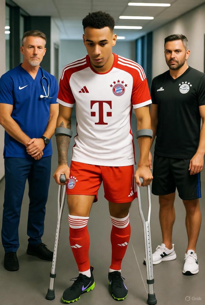 Bayern Munich Faces Prolonged Absence of Star Midfielder Jamal Musiala Due to Serious Fibula Fracture
