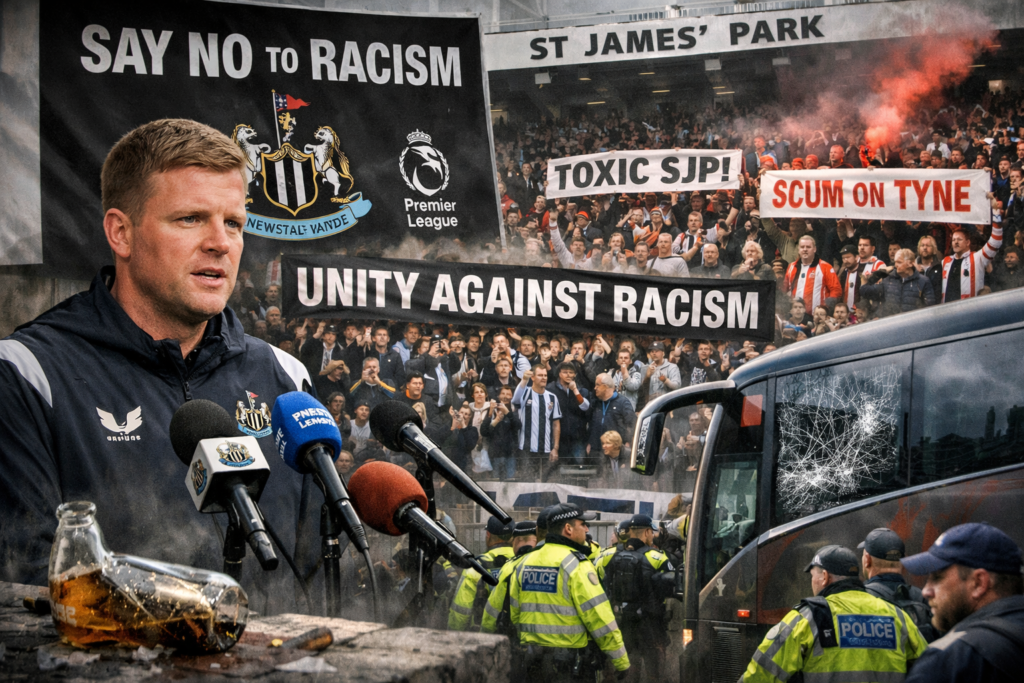 Newcastle United Condemn Racism as Rival Fans Stoke Debate Over St James’ Park Atmosphere