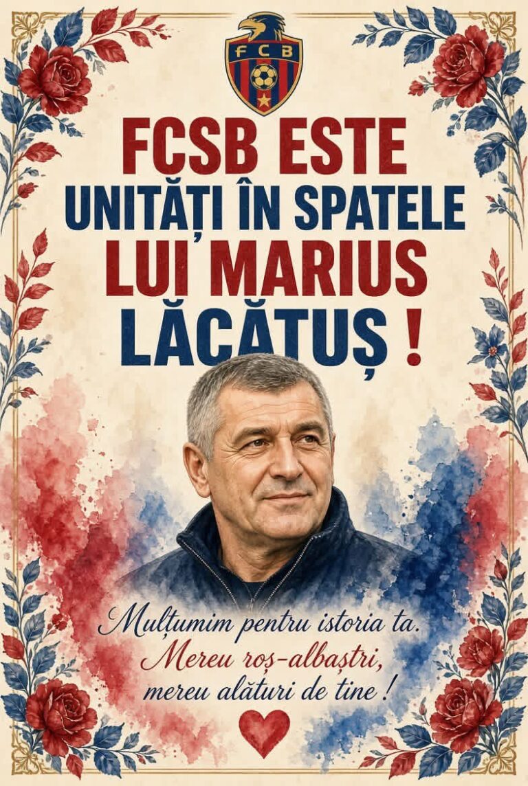 𝘼𝘾𝙐𝙈 𝟭𝟱 𝙈𝙄𝙉𝙐𝙏𝙀: 𝙏𝙊𝘼𝙏Ă 𝙇𝙐𝙈𝙀𝘼 𝘿𝙀 𝙇𝘼 𝙁𝘾𝙎𝘽 𝙀𝙎𝙏𝙀 𝙐𝙉𝙄𝙏Ă Î𝙉 𝙎𝙋𝘼𝙏𝙀𝙇𝙀 𝙇𝙐𝙄 𝙈𝘼𝙍𝙄𝙐𝙎 𝙇Ă𝘾Ă𝙏𝙐Ș — 𝙐𝙉 𝙑𝘼𝙇 𝘿𝙀 𝙎𝙐𝙎Ț𝙄𝙉𝙀𝙍𝙀 𝙋𝙀𝙉𝙏𝙍𝙐 𝙇𝙀𝙂𝙀𝙉𝘿𝘼 𝙁𝘾𝙎𝘽…