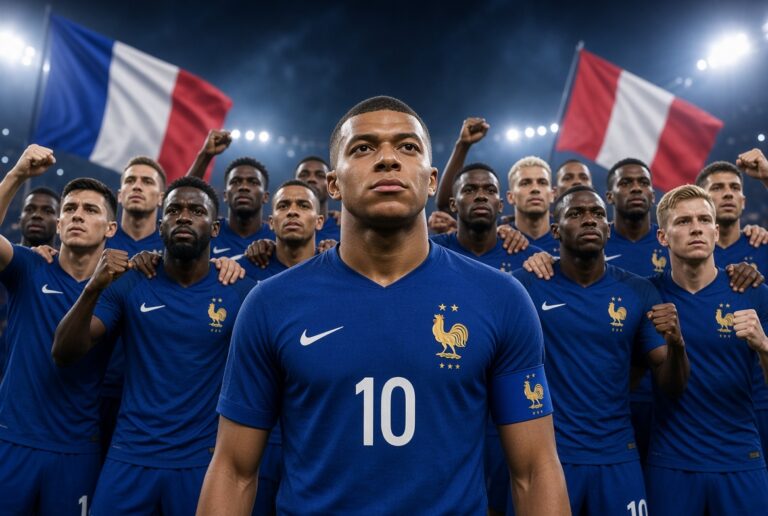 # IL Y A 20 MINUTES : Toute l’équipe de France se tient unie derrière Kylian Mbappé 🇫🇷 — Une vague de soutien pour…